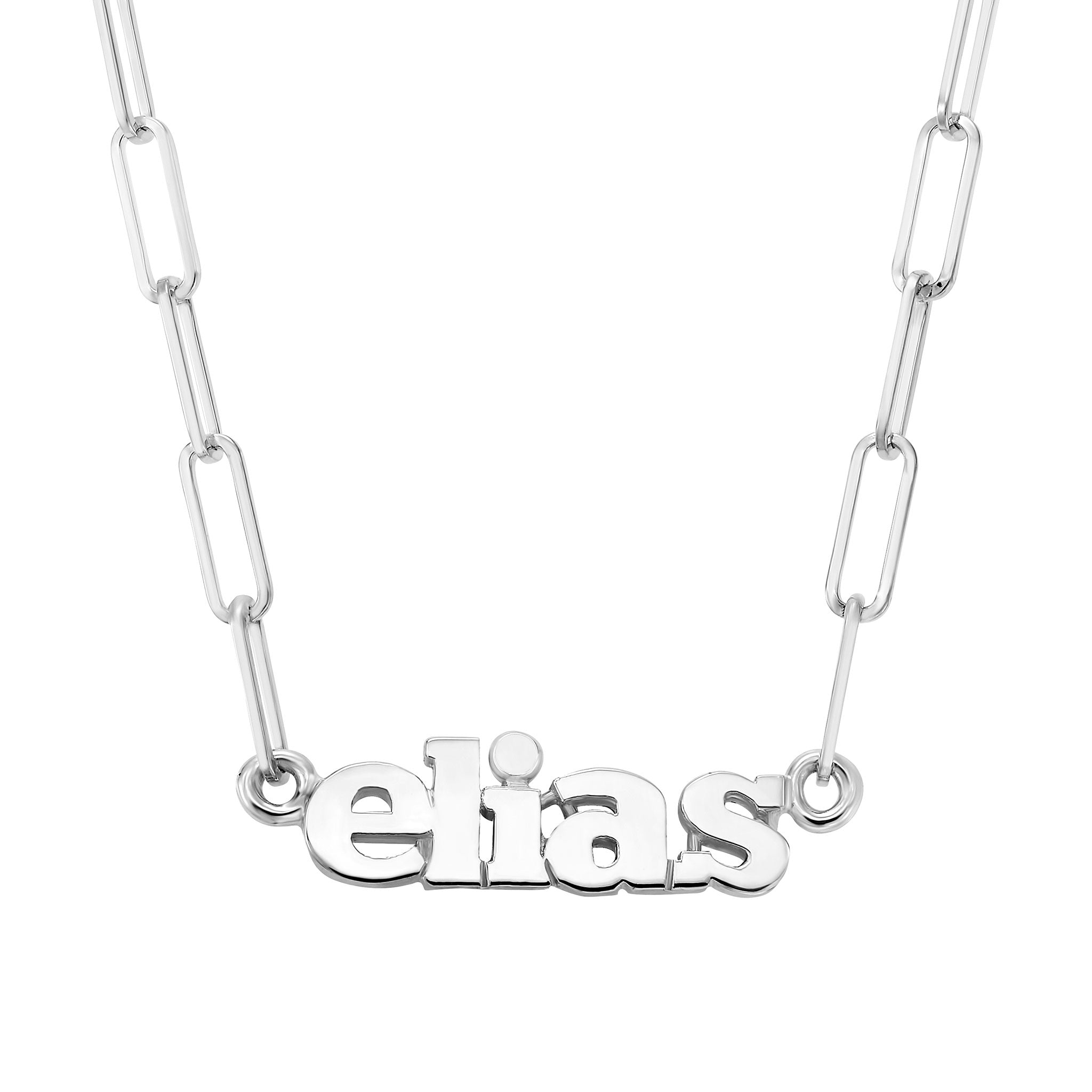 Mini Name Link Chain Necklace